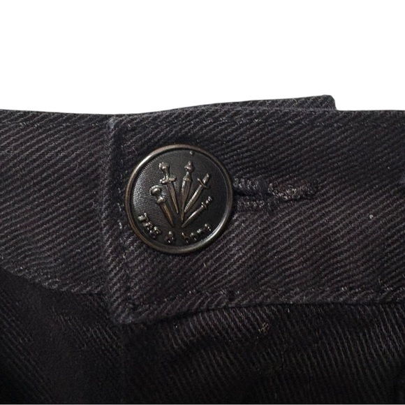 Rag & Bone Straight Leg Jeans Black Size 26 - Picture 7 of 8